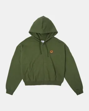 Court Zip Hoodie - Leaf