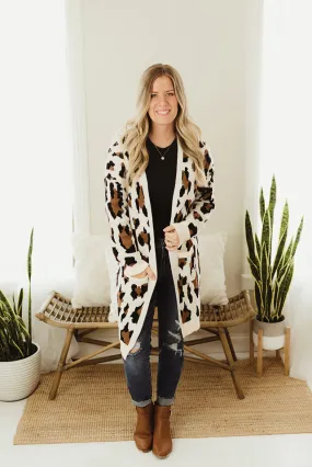 Cozy Leopard Cardi