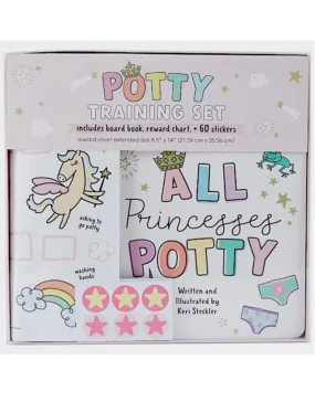 C.R. Gibson Potty Training Set - Princess