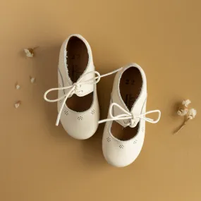 Cream Sol Mary Janes {Children's Leather Shoes}