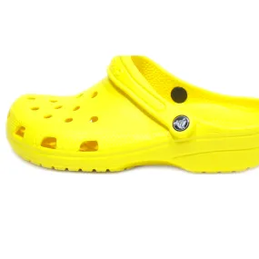 Crocs Classic Clogs Rubber Yellow Colour For Women