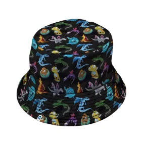 Cute Baby Dragons Bucket Hat