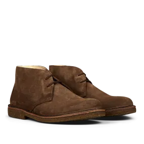 Dark Khaki Suede Greenflex Desert Boots