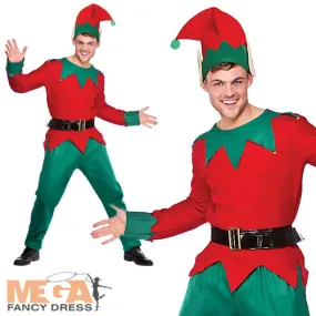 Deluxe Elf Christmas Festive Helper Costume