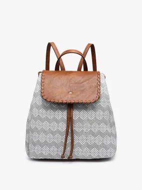 Diamond-Lt.Grey Saffron Backpack