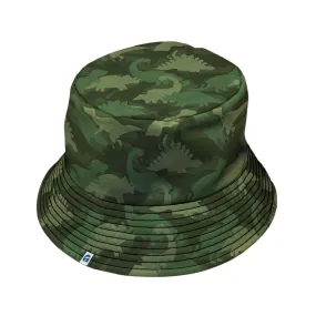 Dinosaur Khaki Army Dinosaur Green Bucket Hat