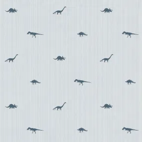 Dinosaurs Navy Curtains/Roman Blind Sample