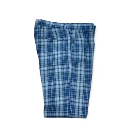 DJ PLUS: Plaid Skinny Dress Pants ON49