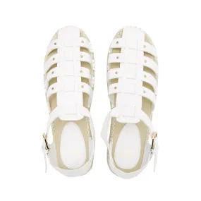 Eiko Espadrille Shoes White