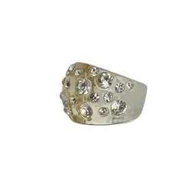 Embellished Sparkly Acrylic Statement Ring