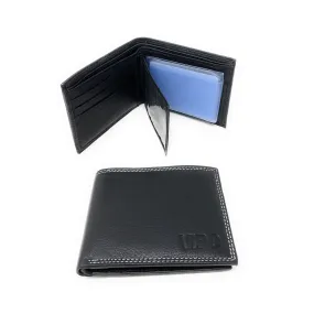 Empire Cove VIP Classic Genuine Leather Slim Bifold Wallets Side Flip ID