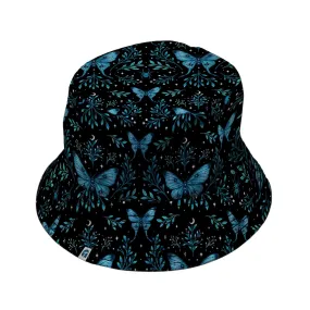 Episodic Mystical Butterfly Blue Bucket Hat