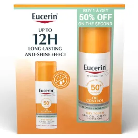 Eucerin Sun Face Oil Control Gel-Cream SPF 50   50% on the second