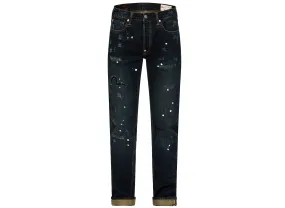 Evisu Seagull Print Slim Fit Denim Jeans