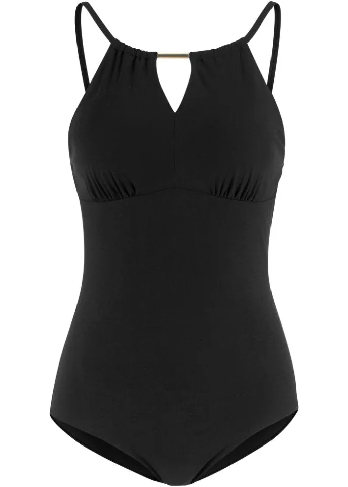 Exclusive shape swimsuit with strong shaping properties Bodyflirt, black