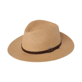 Fléchet Italian Natural Fibre Fedora - Tan