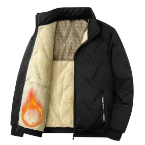 Fleece-Lined Cotton padded Winter Jacket for Men