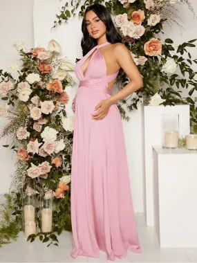 FlexiFit Maternity Party Maxi Dress