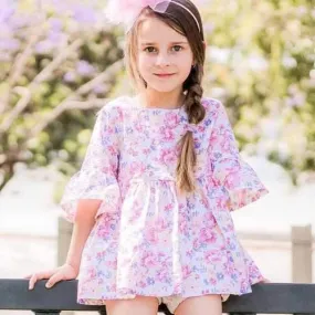 Floral Girls Casual Dresses