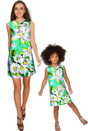 Flower Party Adele Shift Floral Mommy and Me Dress