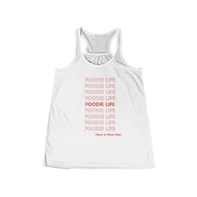 Foodie Life Women's Flowy Racerback Tank