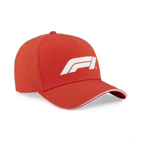 Formula 1 cap, Puma, baseball, red