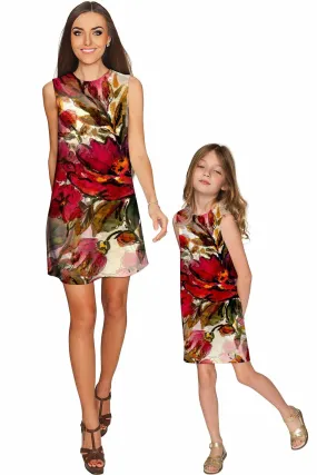 Free Spirit Adele Shift Floral Dress - Mommy & Me