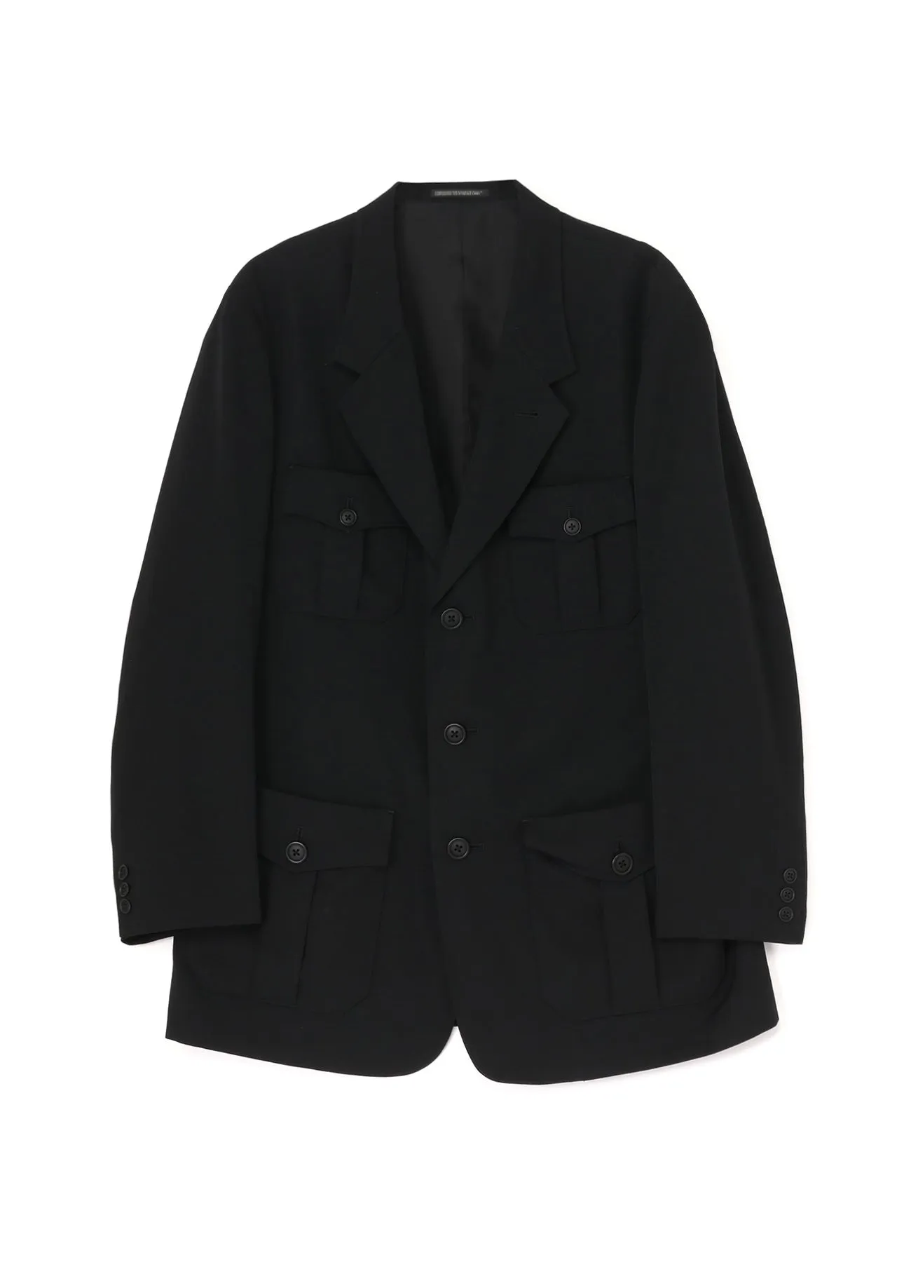 GABARDINE 4-POCKET 3-BUTTON JACKET