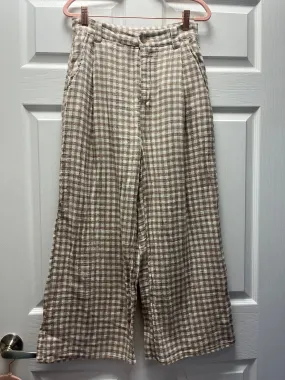 Ghanda Gingham Pants Sz 10