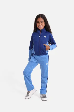 Girls Bellwether blue Tracksuit