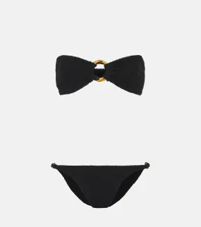 Gloria bikini HUNZA G, black