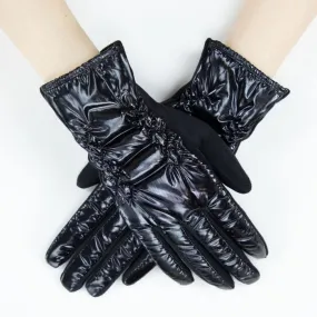 Gloves Puffer Winter Gloves for Women