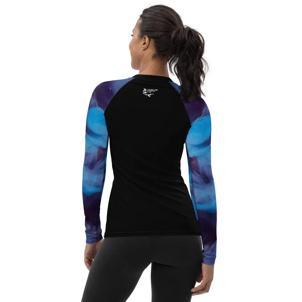 GOGOPlata Smoke ~ Women's Rash Guard