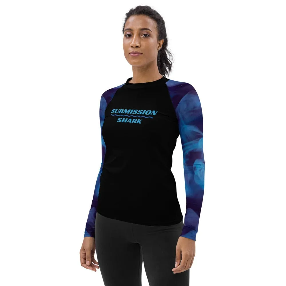 GOGOPlata Smoke ~ Women's Rash Guard