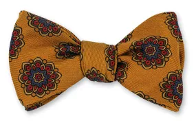 Gold Alexander Medallions Bow Tie - B5586