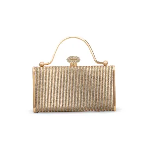 Golden Bridal Clutch P15060