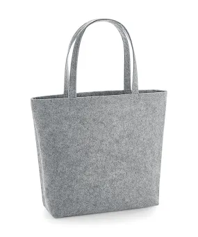 Grey Melange - Felt shopper