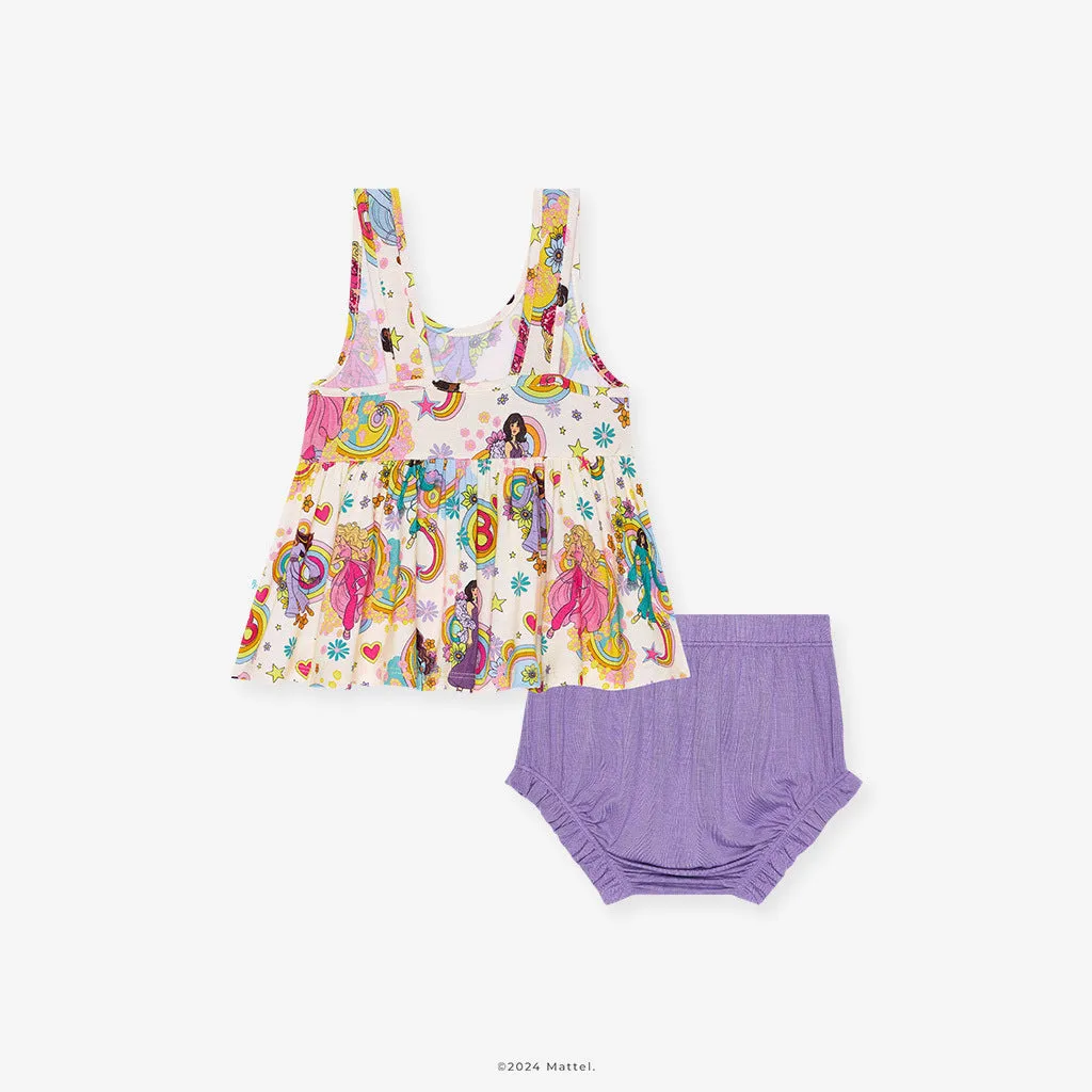 Groovy Barbie™ and Friends Peplum Bummie Set