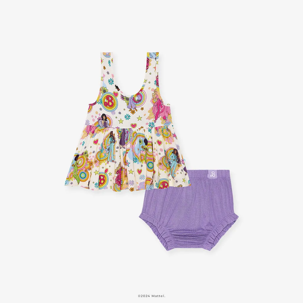 Groovy Barbie™ and Friends Peplum Bummie Set