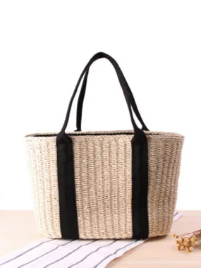 Handmade Woven Straw Bag