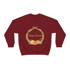 happy harvest Unisex Heavy Blend™ Crewneck Sweatshirt