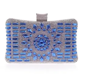 High Quality Glass Diamond Elegant Clutch