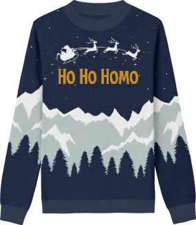 Ho Ho Homo Classic Fit Knit Crewneck