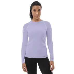 Humble Sportswear™ Melrose Purple Sports Rash Guard