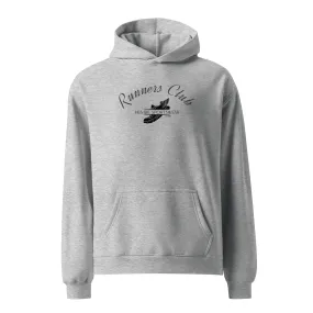 Humble Sportswear™ Men's Sport Gray Runners Club Oversized Hoodie