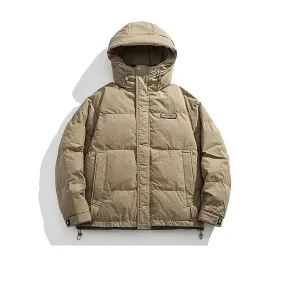 Insulated Pockets Hooded Jacket