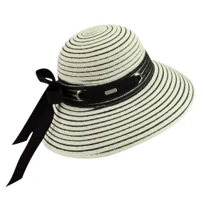 Jasmine Braided Wide Brim Straw Hat