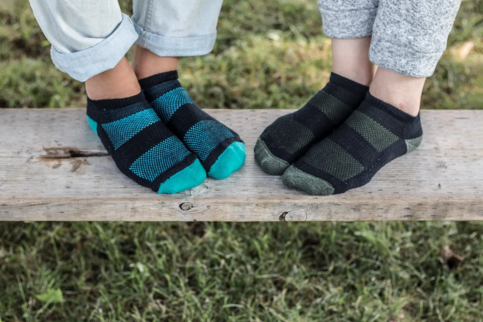 J.B. Field's Merino Wool Mesh Hiker Ankle Socks