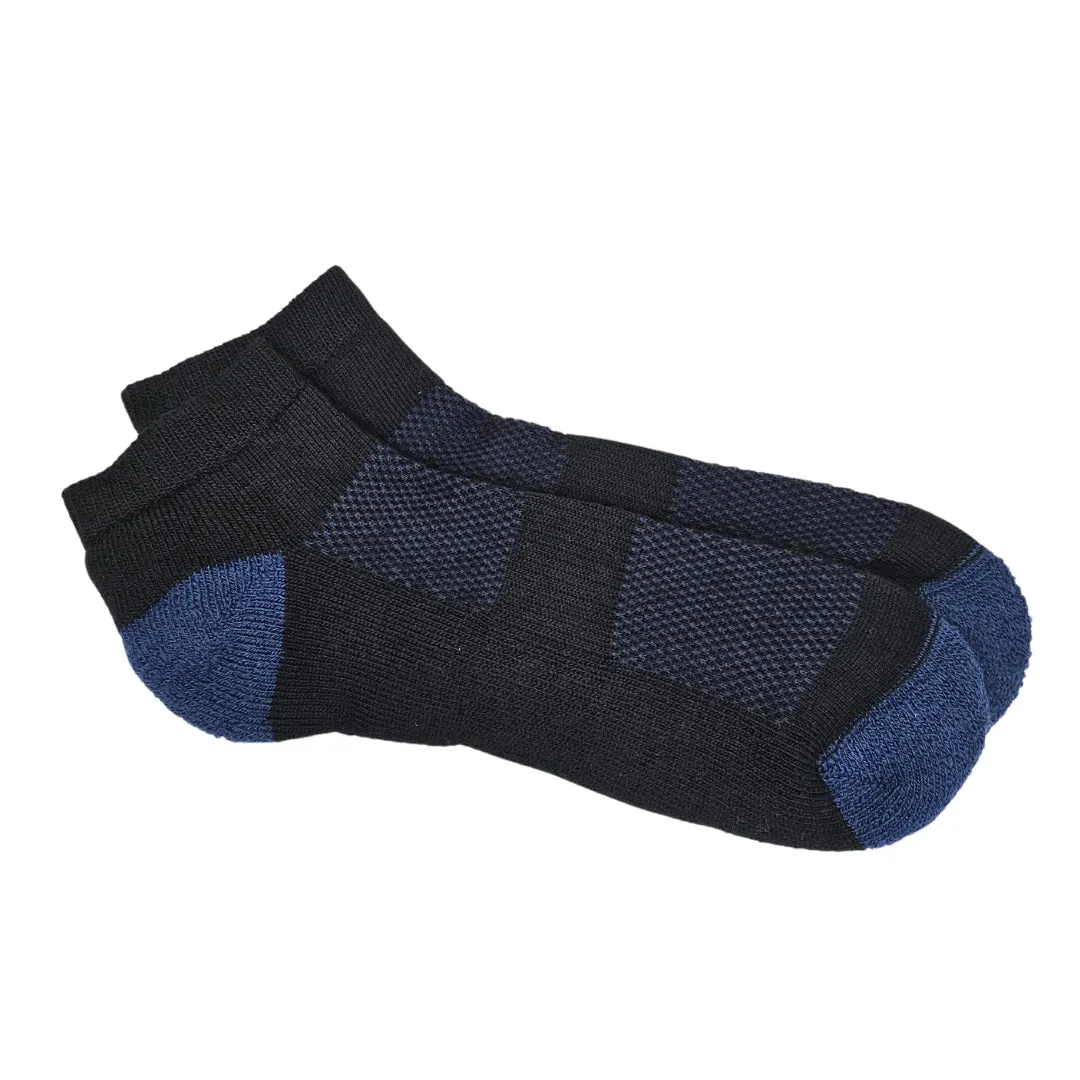 J.B. Field's Merino Wool Mesh Hiker Ankle Socks