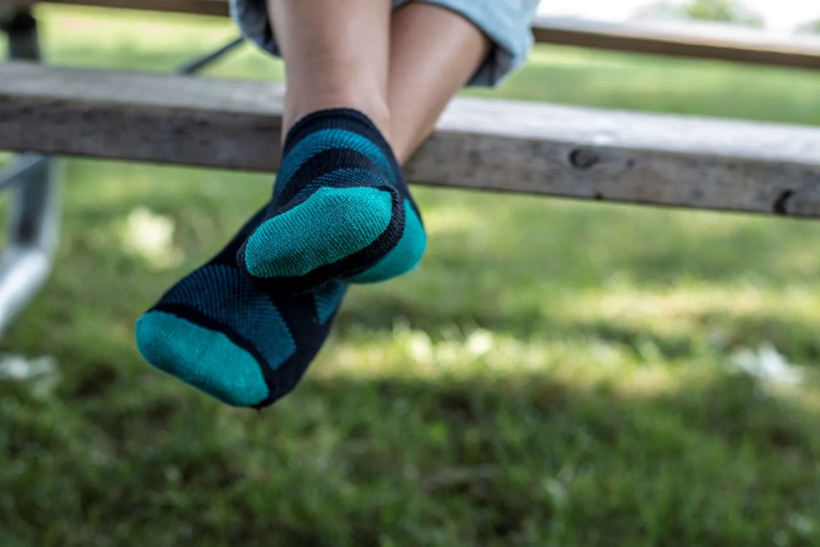 J.B. Field's Merino Wool Mesh Hiker Ankle Socks